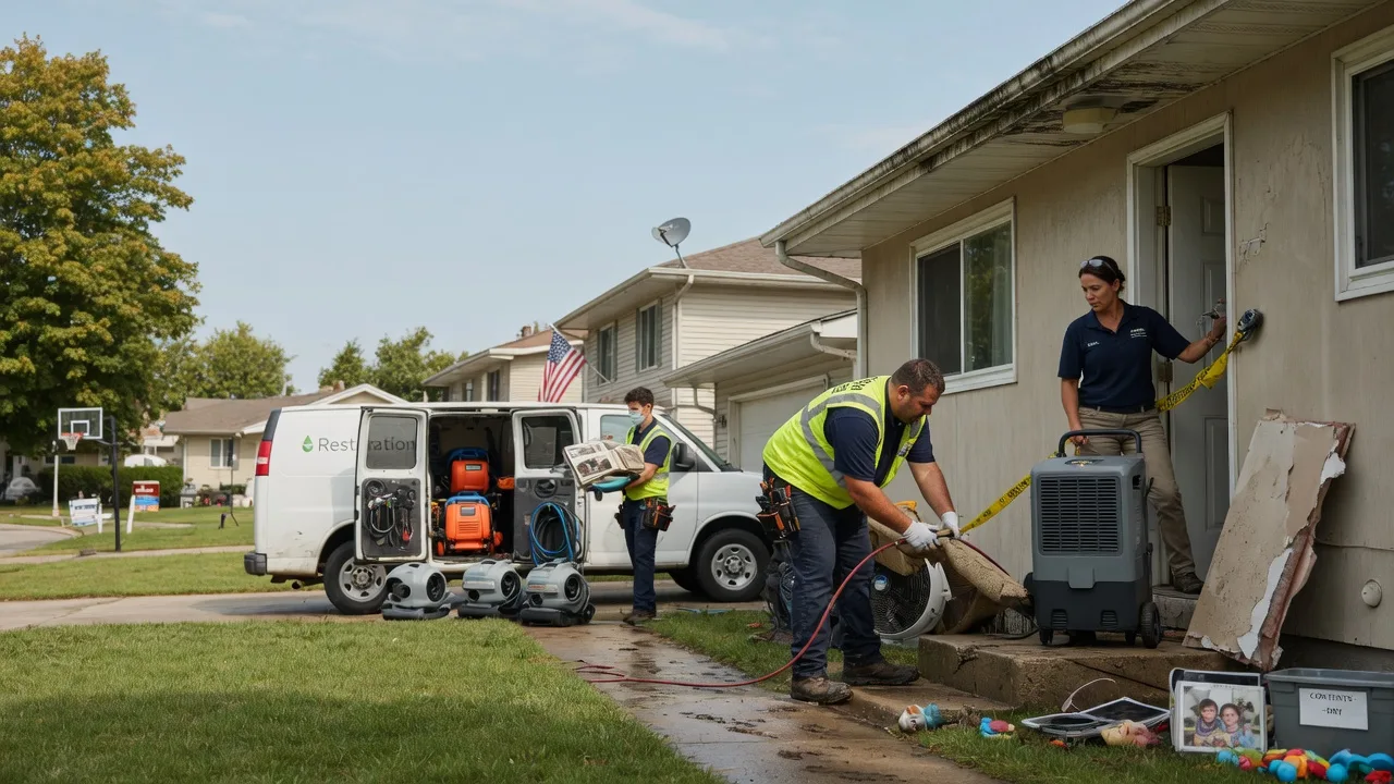 Water Damage Restoration in Biddle, MT near me